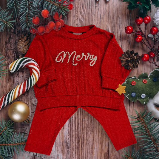 ‘Merry’ Sweater Set